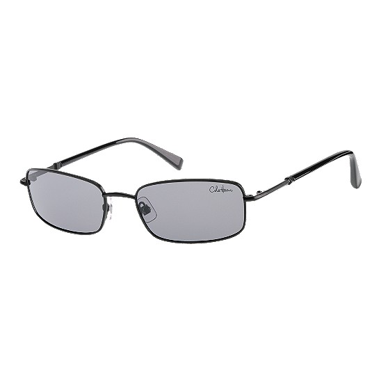 Cole Haan Polar Metal Rectangle Sunglasses Black Outlet Online