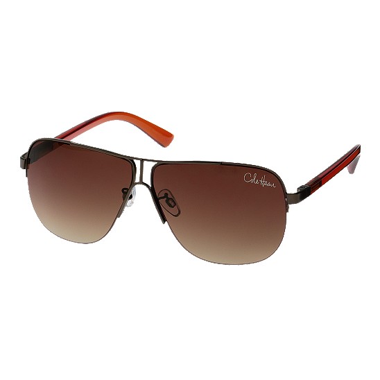 Cole Haan Metal Rimless Square Sunglasses Brown Outlet Online