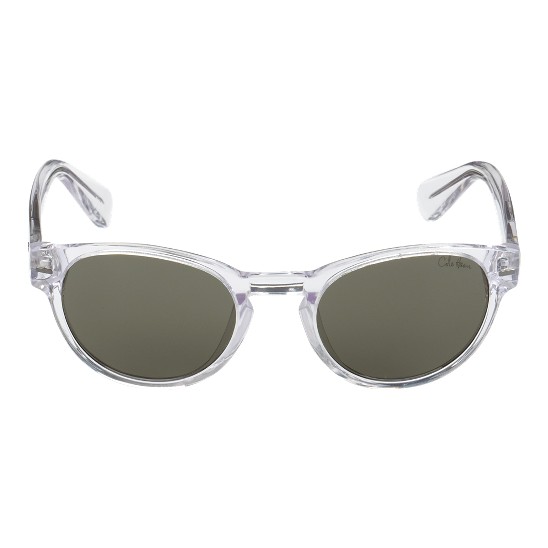 Cole Haan Acetate Round Keyhole Bridge Sunglasses Crystal Ice Outlet Online