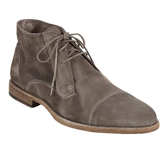 Cole Haan Vincenti Cap-Toe Boot Fossil Suede Outlet Online