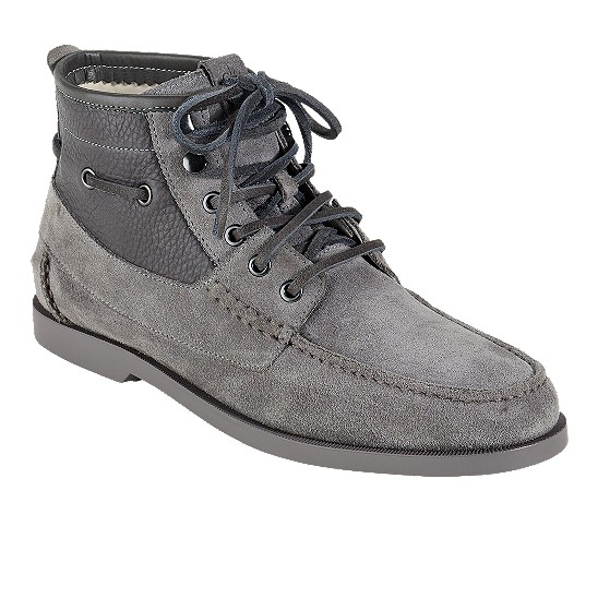 Cole Haan Air Yacht Club Boot Charcoal Suede/Charcoal Outlet Online