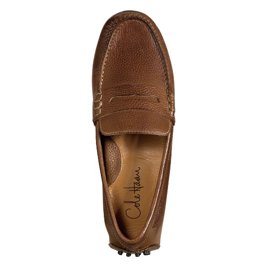 Cole Haan Air Grant Penny Loafer Tan Grain Outlet Online