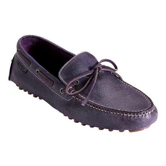 Cole Haan Air Grant Driving Moccasin Mulberry Suede Outlet Online