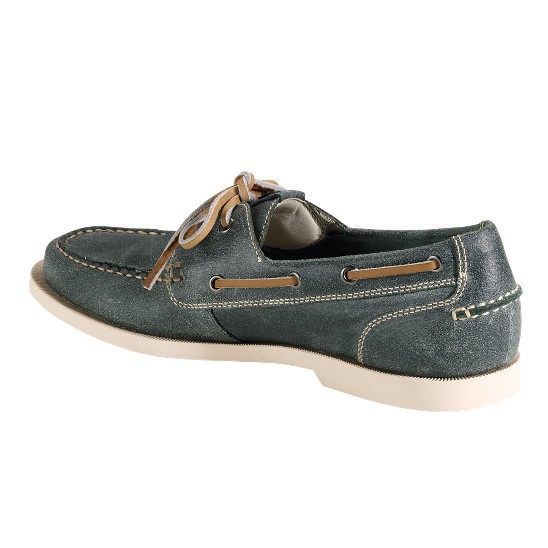 Cole Haan Air Yacht Club Boat Teal Suede Outlet Online