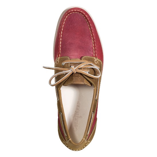 Cole Haan Air Yacht Club Boat Sunset Suede/Tan Outlet Online