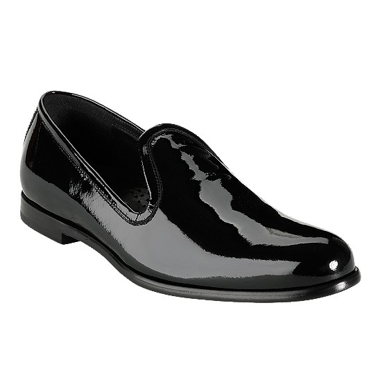 Cole Haan Thomas Slip-on Black Patent Outlet Online