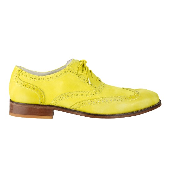 Cole Haan Air Colton Casual Wingtip Yellow/Yellow Nubuck Outlet Online