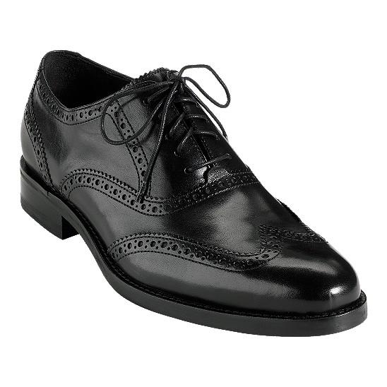 Cole Haan Air Madison Wingtip Oxford Black Outlet Online