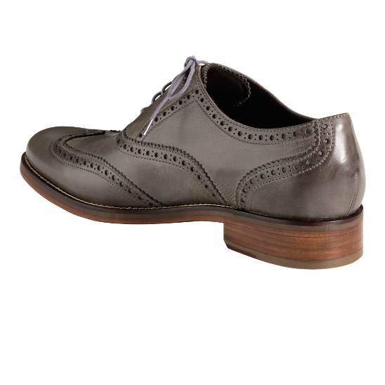 Cole Haan Air Madison Wingtip Oxford Charcoal Outlet Online