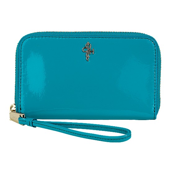 Cole Haan Jitney Electronic Wristlet Caribbean Patent Outlet Online