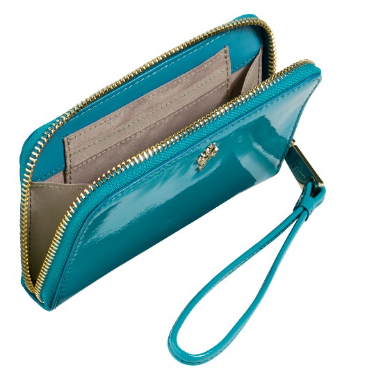 Cole Haan Jitney Electronic Wristlet Caribbean Patent Outlet Online