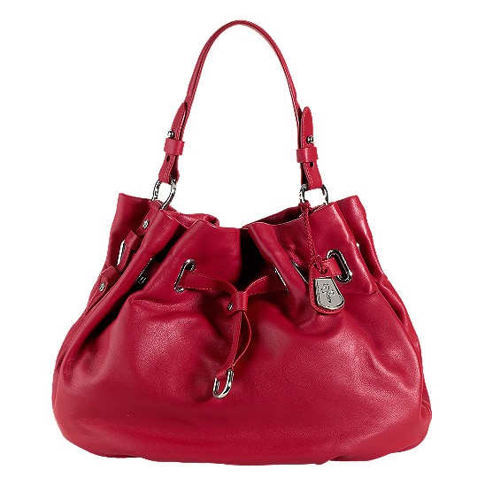 Cole Haan Cornelia Ellie Large Pouch Tango Red Outlet Online