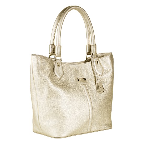 Cole Haan Village Serena Small Tote White Gold Outlet Online