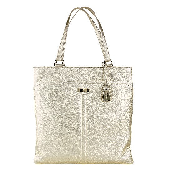 Cole Haan Village Marcy Market Tote White Gold Outlet Online