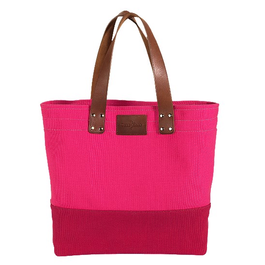 Cole Haan Jitney Color Block Tote Azalea/Tango Red Outlet Online