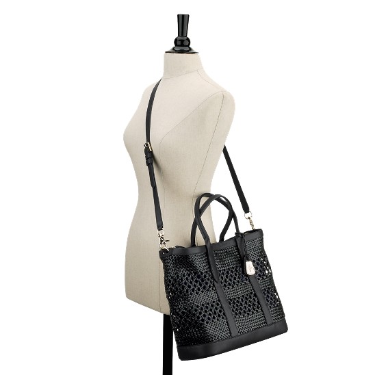 Cole Haan Bree City Tote Black/Pacific Outlet Online