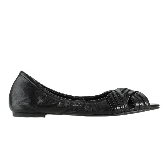 Cole Haan Air Nadine Open Toe Ballet Black Nappa Outlet Online
