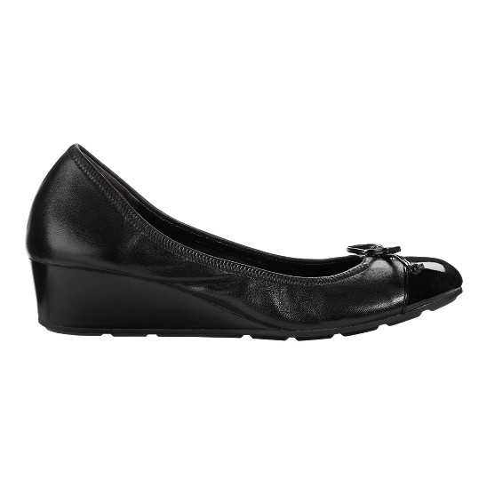 Cole Haan Air Tali Wedge Black/Patent Outlet Online