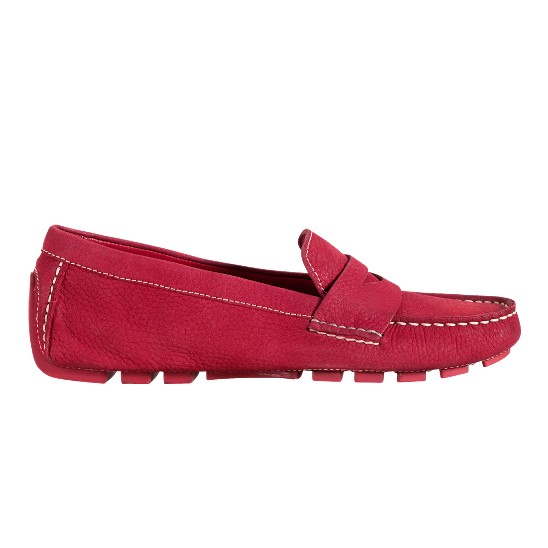 Cole Haan Air Sadie Driver Tango Red Nubuck Outlet Online