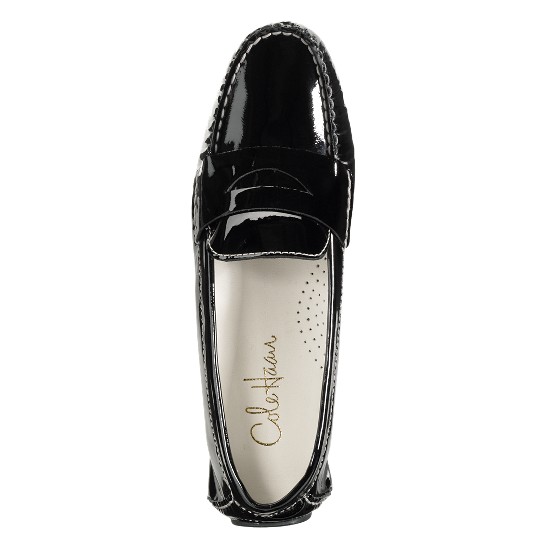 Cole Haan Air Sadie Driver Black Patent Outlet Online