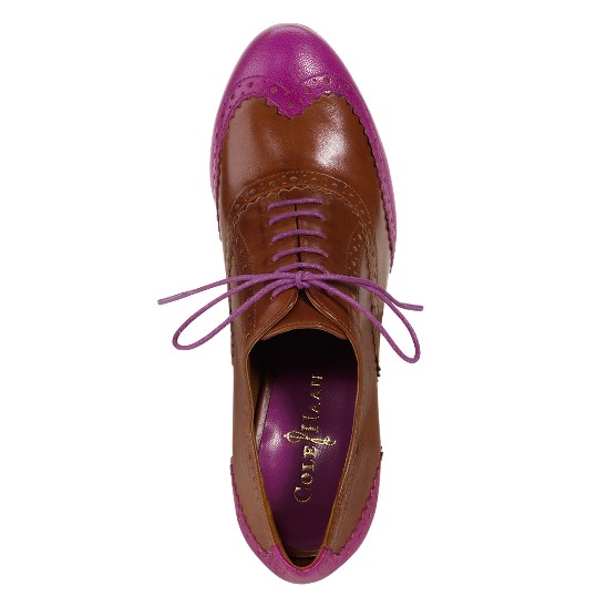 Cole Haan Lucinda Air Oxford Pump Beet/Sequoia Outlet Online