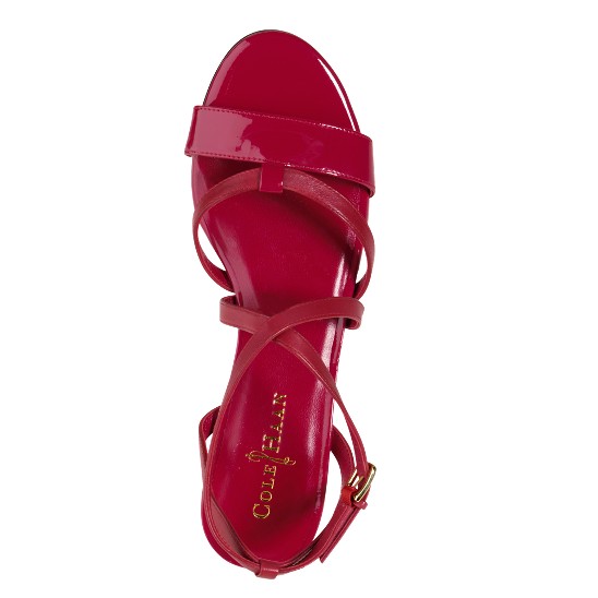 Cole Haan Air Kierin Sandal Tango Red/Tango Red Patent Outlet Online