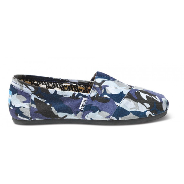 Toms Discovery Shark Camo Women Classics Outlet Online