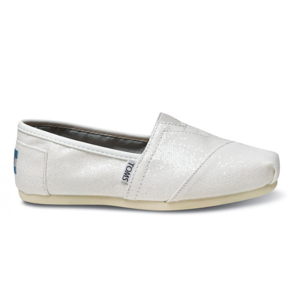 Toms Bridal White Women Glitters Outlet Online